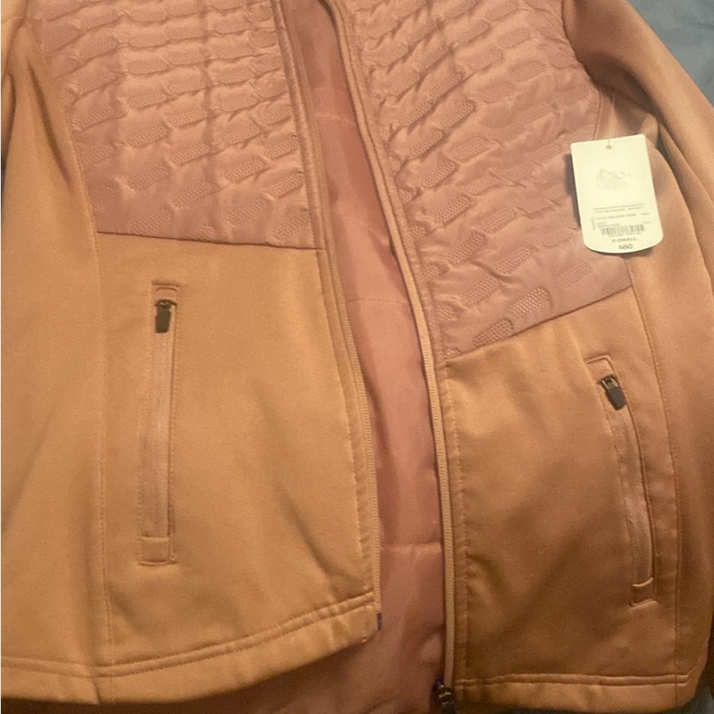 Xersion Pink Varsity Jacket